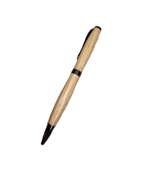 Χειροποίητο ξύλινο στυλό από ξύλο Δρύ - 2