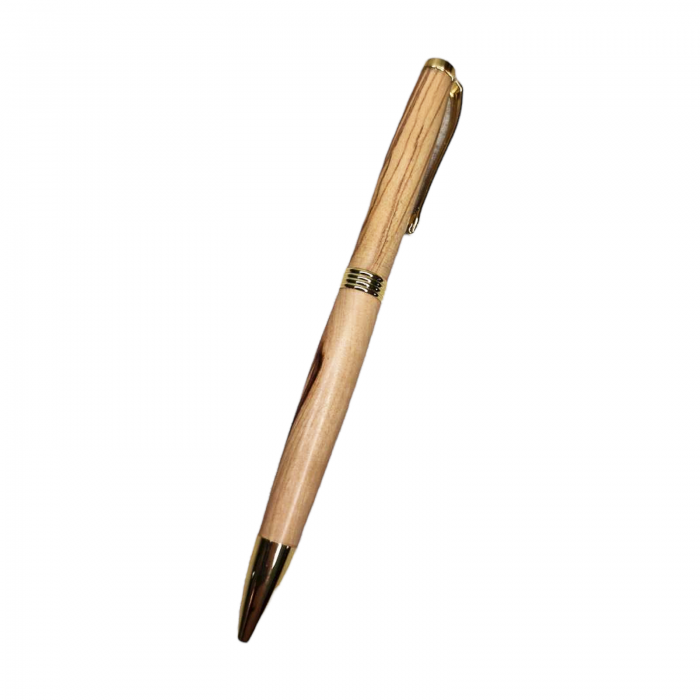 Χειροποίητο ξύλινο στυλό από ξύλο ελιάς - 1