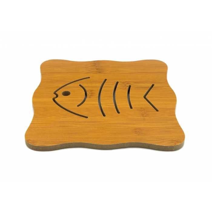 Ξύλινο Σουπλά με σχήμα Ψάρι - 1
